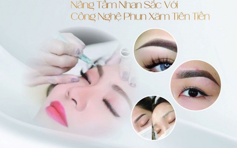 Phun Chân Mày Ombre: Nâng Tầm Nhan Sắc Với Công Nghệ Phun Xăm Tiên Tiến