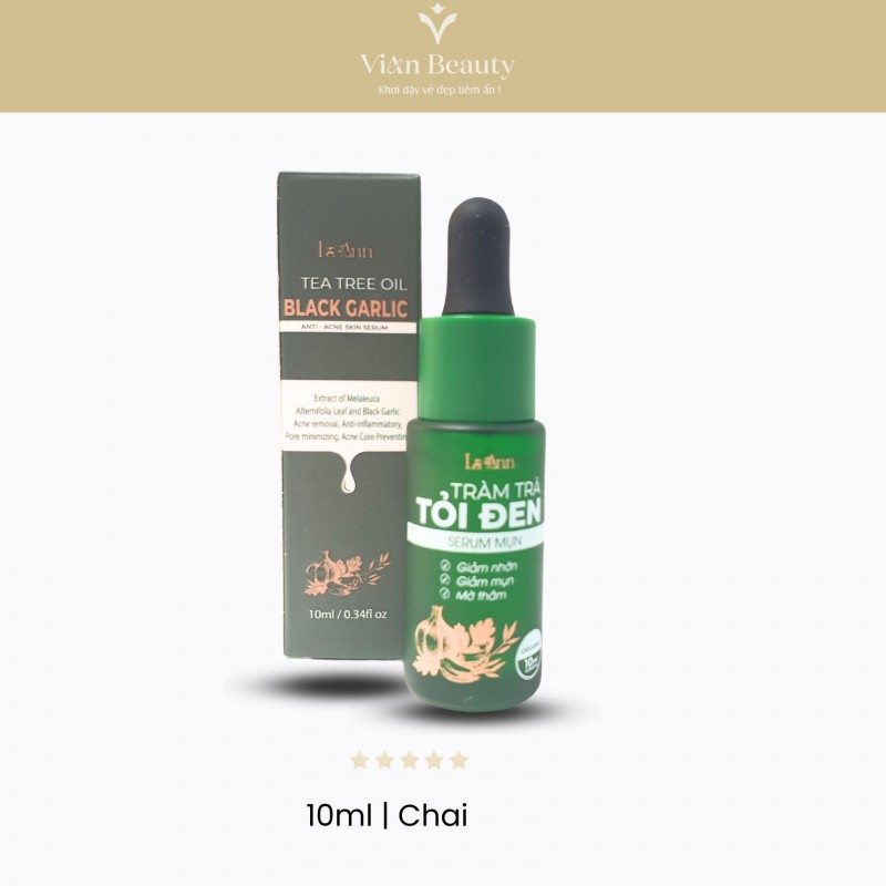 SERUM MỤN TRÀM TRÀ TỎI ĐEN